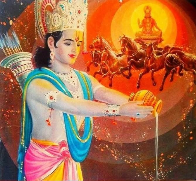 ॥ ॐ‌ सूर्य देवाय नम:  ॥ 
प्रातः वंदन
शुभ रविवार
ॐ‌ आदित्याय नम:
ॐ‌ भास्कराय नम:
जय श्री राम🙏🙏