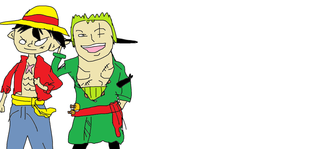 TrisZe_'s tweet photo. Thank you so much for the support @fotboll12311 
i decieded to add zoro and i might to sanji next! #ONEPIECE #art #luffy #Zoro https://t.co/lO8Ar7EWcM