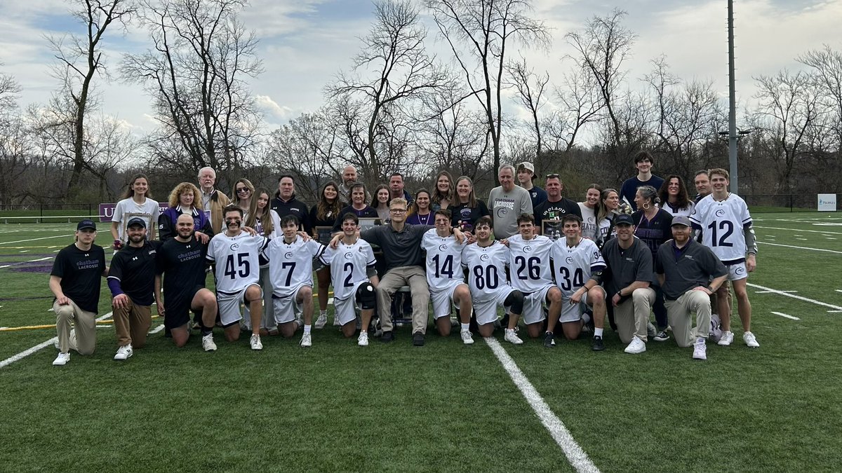 Men’s Lacrosse Has Record Breaking Senior Day
#rollcougs 
🔗: gochathamcougars.com/news/2025/3/29…