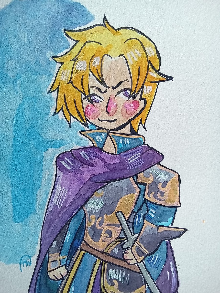 CatArtistcat's tweet photo. I Collab With fire Emblem Binding Blade Anniversary Art Collab byI got the Opportunity to do my favorite characters Guinivere and Perceval! Happy anniversary FE6! 🎉  
 
#FireEmblem #BindingBlade https://t.co/pM0FC3ErSb