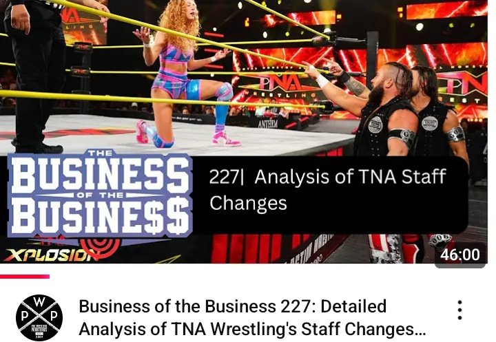 An all episode deep dive into #tnawrestling staff changes, who really controls the company and the state of the Business on BotB ep. 227, 1st via <a href="/pwponderings/">PWPonderings</a> w. <a href="/TwoManPowerTrip/">John ‘Poz’ Pozarowski</a>
Lavie goes #Grok3 crazy and does he HATE TNA?!
youtu.be/VWhapgSddy8?si…