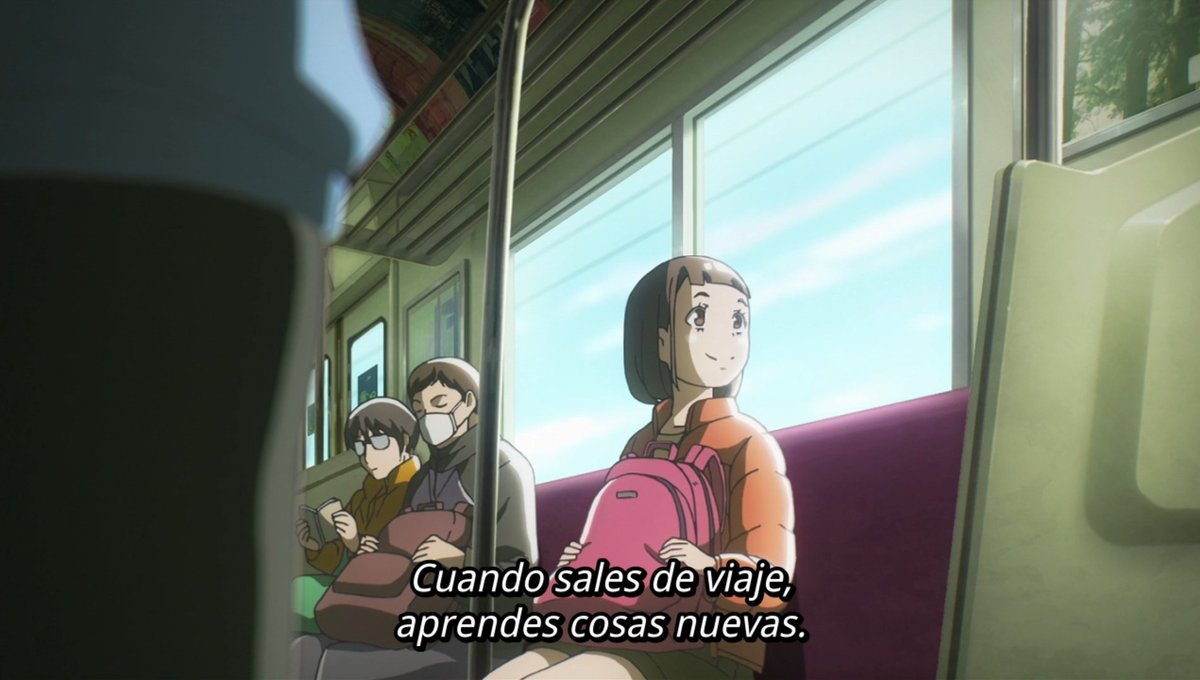 KrSpeed_'s tweet photo. No puedo estar más feliz de ver Sora Yori justo en este momento de mi vida, tenía que ser ahora.

Que viaje ha sido, literalmente.

Que lección deja, no es el destino, es el viaje y con quién lo haces.

Estoy sin palabras, me ha llenado el corazón, si tenéis algún viaje que soñáis con hacer perseguirlo.

Y cuando quede nada para cumplirlo ver este Anime, lo agradeceréis.

Gracias por este viaje Sora Yori, llegaste en el momento justo ❤️