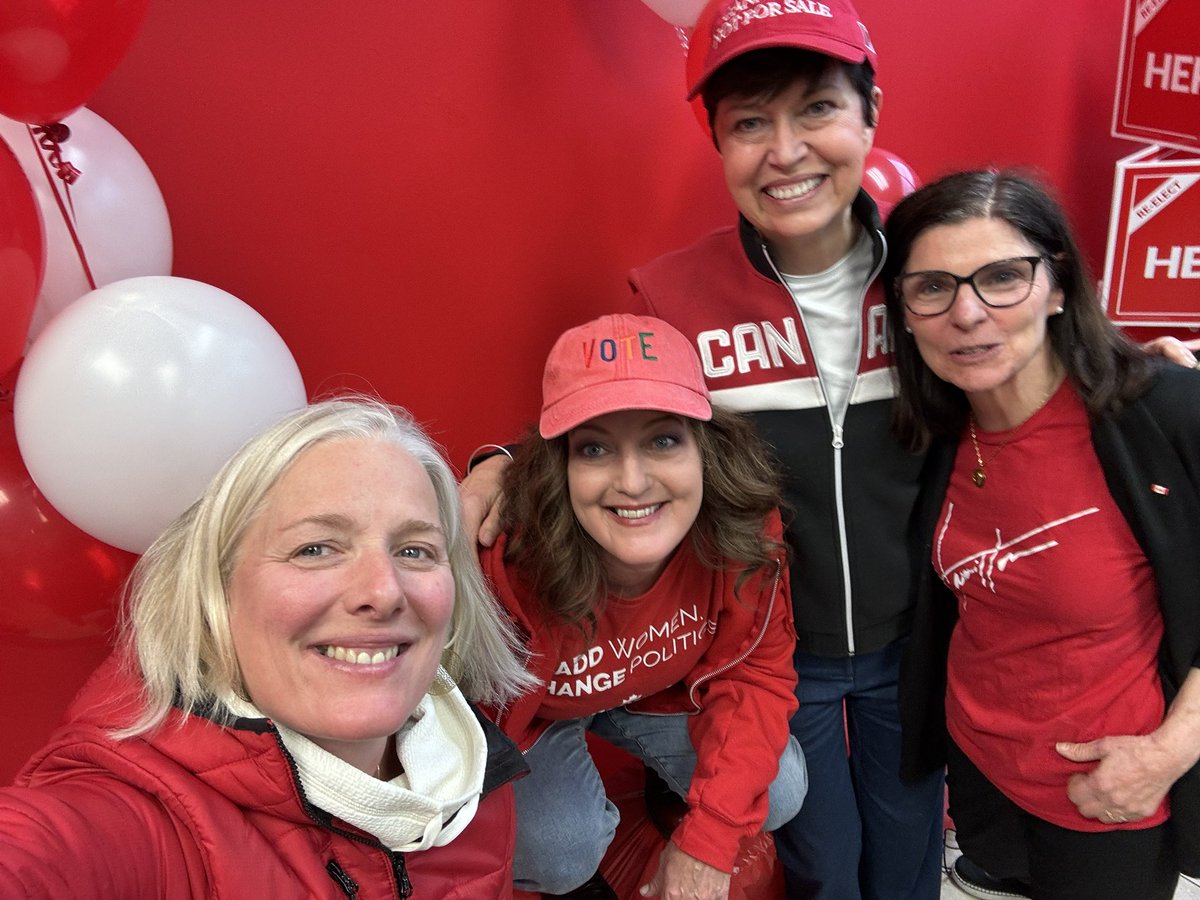Catherine McKenna (@cathmckenna) on Twitter photo Another campaign stop to
support the awesome <a href="/lisahepfner/">Lisa Hepfner</a> - running for #TeamCarney on Hamilton Mountain! She’s been such an amazing advocate for the community! Extra special to be there with @pamdamoff & <a href="/FilomenaTassi/">Filomena Tassi</a>. This is what #AddWomenChangePolitics looks like!
💪❤️🇨🇦 Another campaign stop to
support the awesome <a href="/lisahepfner/">Lisa Hepfner</a> - running for #TeamCarney on Hamilton Mountain! She’s been such an amazing advocate for the community! Extra special to be there with @pamdamoff & <a href="/FilomenaTassi/">Filomena Tassi</a>. This is what #AddWomenChangePolitics looks like!
💪❤️🇨🇦
