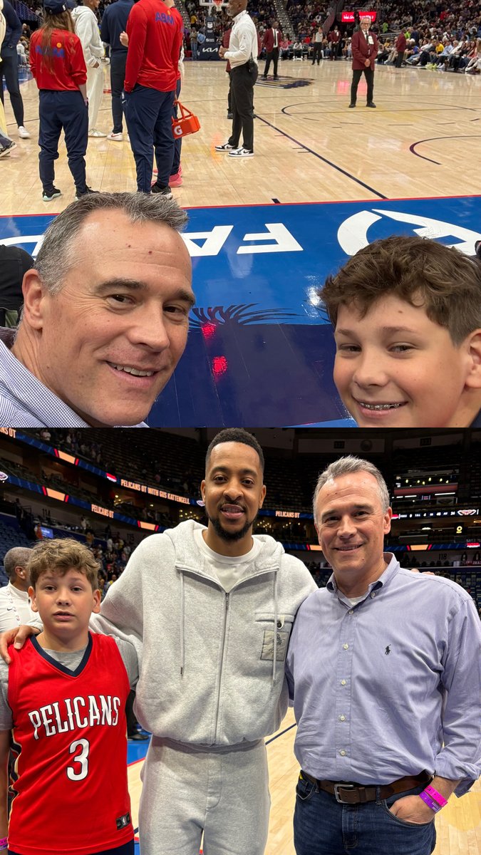Brett Reed (@brettreed) on Twitter photo Great to see <a href="/CJMcCollum/">CJ McCollum</a>. Great teammate & pulls for others while out. Always been a team-first guy. Appreciate his hospitality, incredible seats & time we shared together Great to see <a href="/CJMcCollum/">CJ McCollum</a>. Great teammate & pulls for others while out. Always been a team-first guy. Appreciate his hospitality, incredible seats & time we shared together