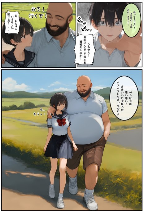 おじさんにいいなりの僕の彼女・・・ 