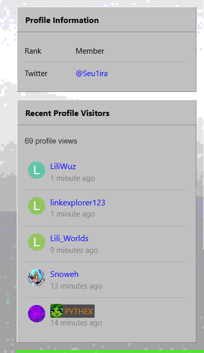 Seu1ira's tweet photo. I just hit 69 views on the joelgc site heheheh https://t.co/SyzuztDPoZ