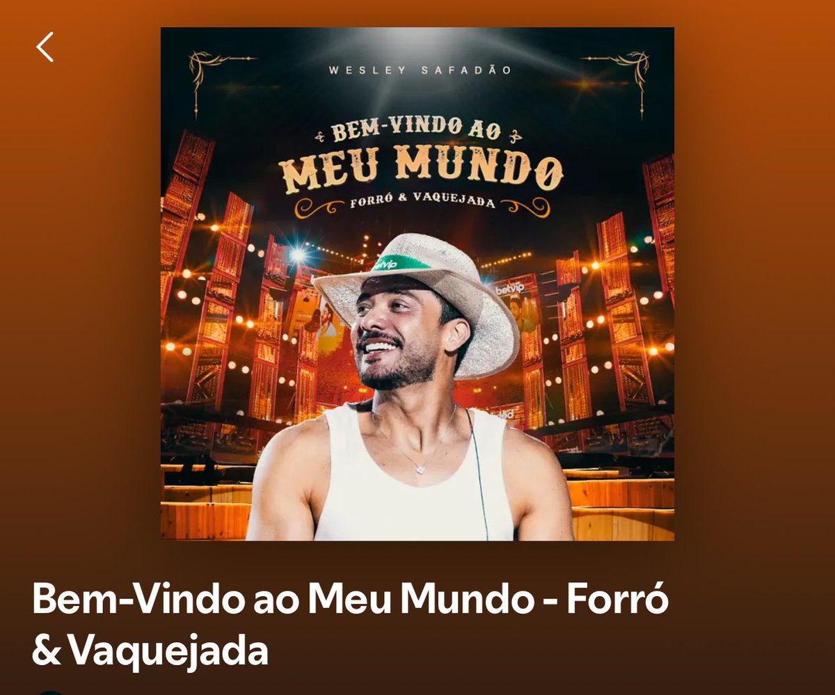 juniorsalescsc's tweet photo. Isso aqui é a melhor coisa que o @WesleySafadao lançou nos últimos anos. Falo com tranquilidade, não tem 1 música ruim. https://t.co/a2tVf0pZrM
