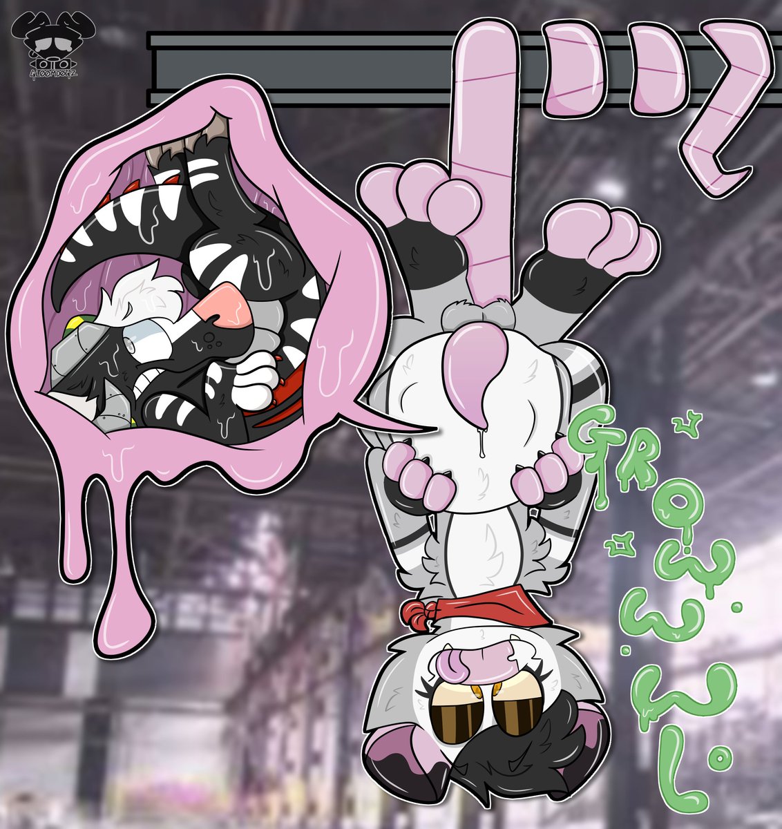 gloomdogz's tweet image. Indigestion is gonna go crazy...

(Commission work)