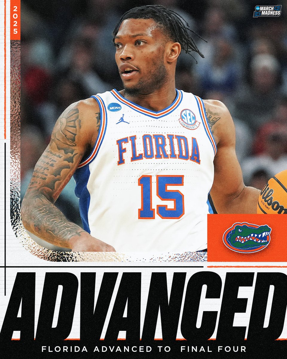 One Bit, Two Bits…..FINAL FOUR!  Let’s go Gators! <a href="/GatorsMBK/">Florida Gators Men’s Basketball</a>
