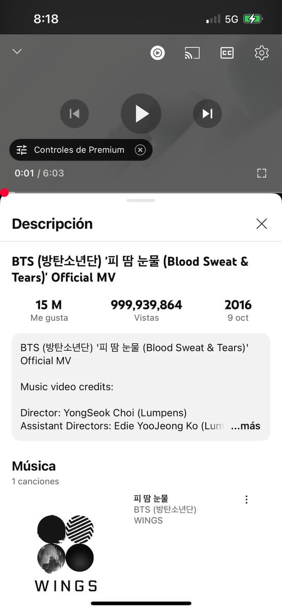 PavedThe72400's tweet photo. @TheWingsOfBE #BTSforArmy #Blood_Sweet_Tears_1BillonStreams
#BTSPavedtheWay
#BTSto1Billon https://t.co/wyPEUcrtW2