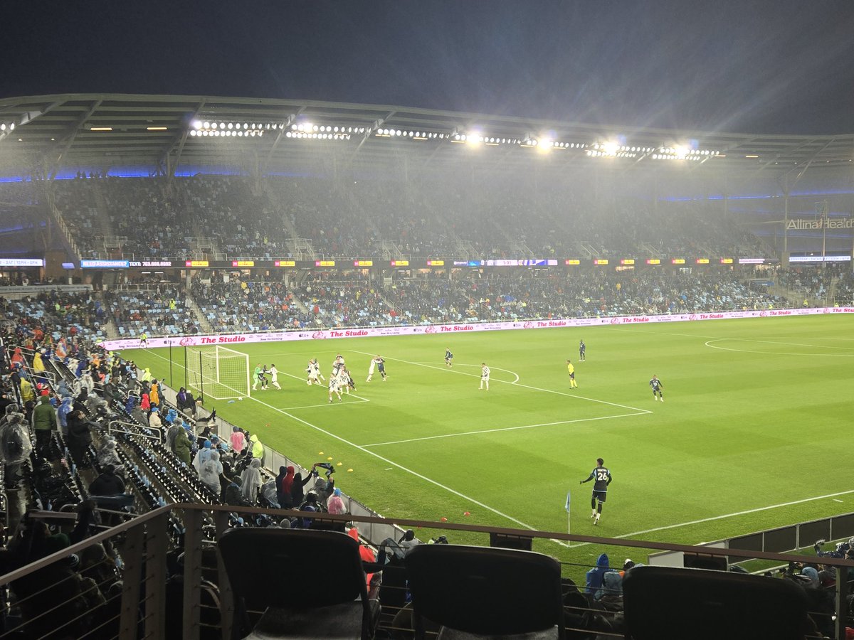 Only the sickos out here tonight <a href="/MNUFC/">Minnesota United FC</a>
