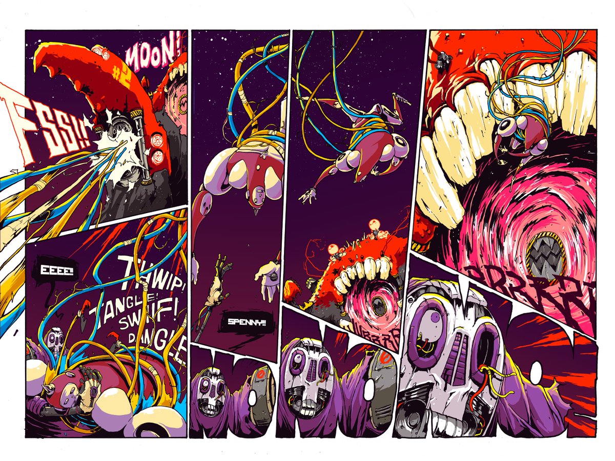 SUPERTRON // 2009 Webcomic