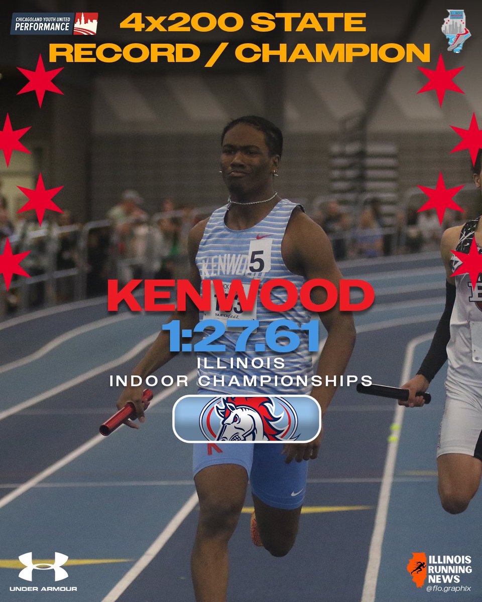 Kenwood runs the fastest 4x200m in the States History!
