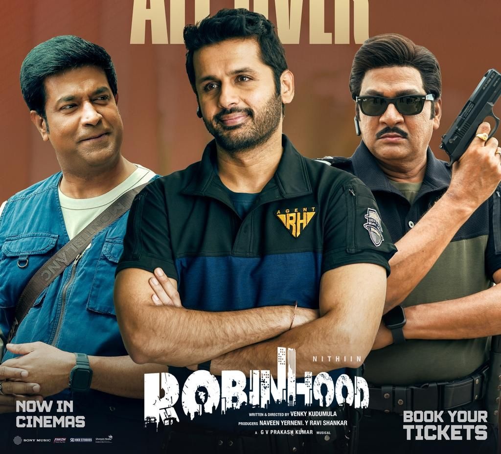 Kiran Potru (@potrukiran) on Twitter photo #Robinhood is a tepid listless action comedy lacks freshness & boring 👎👎 - misfire
<a href="/actor_nithiin/">nithiin</a> <a href="/sreeleela14/">Sreeleela</a> <a href="/VenkyKudumula/">Venky Kudumula</a> <a href="/gvprakash/">G.V.Prakash Kumar</a> <a href="/MythriOfficial/">Mythri Movie Makers</a> <a href="/LalDirector/">Lal</a> <a href="/TheKetikaSharma/">Ketika Sharma</a> <a href="/davidwarner31/">David Warner</a> <a href="/DevdattaGNage/">Devdatta G Nage</a> <a href="/SonyMusicSouth/">Sony Music South India</a> #Robinhood is a tepid listless action comedy lacks freshness & boring 👎👎 - misfire
<a href="/actor_nithiin/">nithiin</a> <a href="/sreeleela14/">Sreeleela</a> <a href="/VenkyKudumula/">Venky Kudumula</a> <a href="/gvprakash/">G.V.Prakash Kumar</a> <a href="/MythriOfficial/">Mythri Movie Makers</a> <a href="/LalDirector/">Lal</a> <a href="/TheKetikaSharma/">Ketika Sharma</a> <a href="/davidwarner31/">David Warner</a> <a href="/DevdattaGNage/">Devdatta G Nage</a> <a href="/SonyMusicSouth/">Sony Music South India</a>