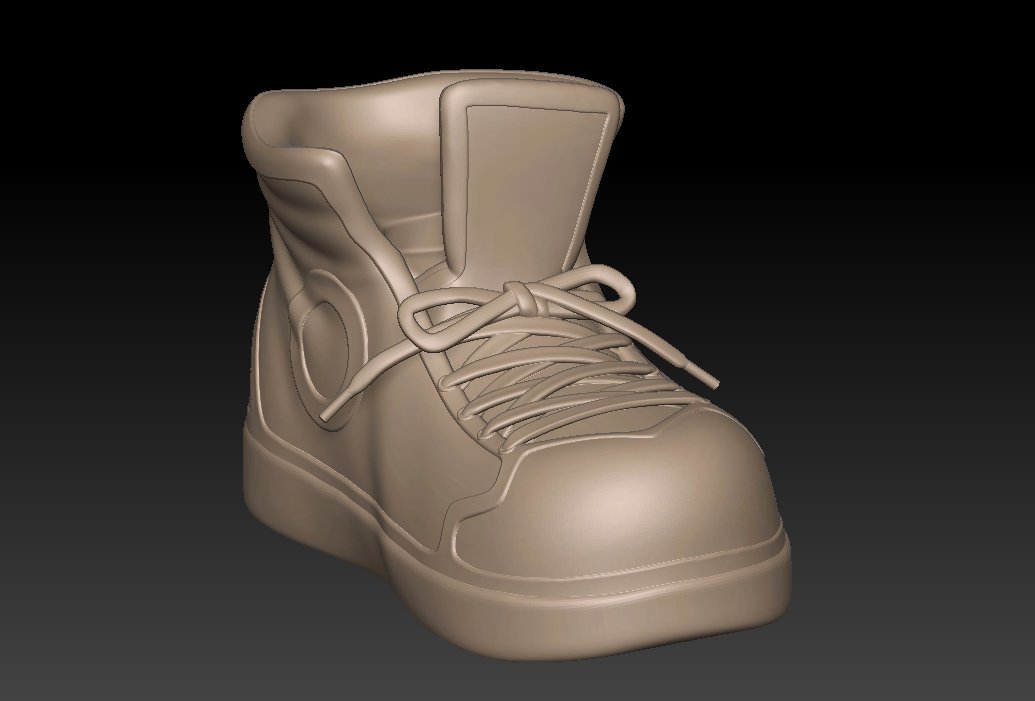 JIl_Zdisplay24's tweet image. 靴ーーー
#zbrush
