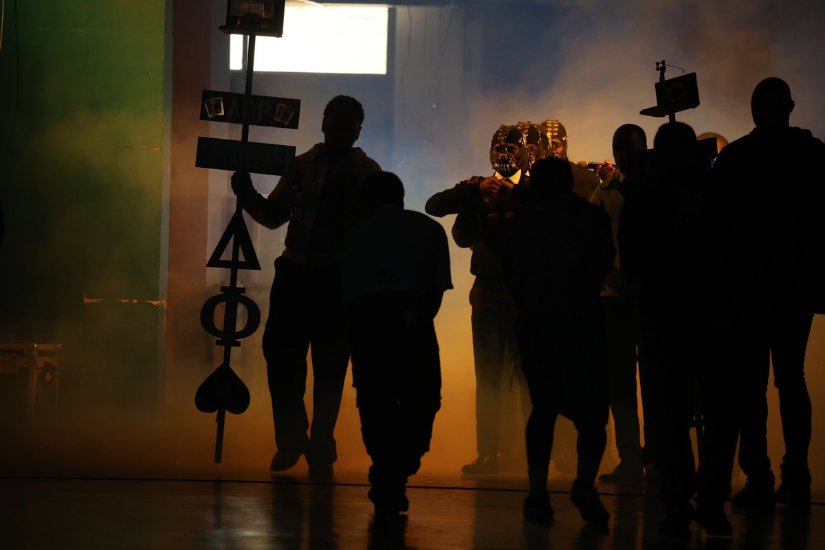 JacksonStateU's tweet image. Congratulations to the new members of #AlphaPhiAlpha! #THEEGreatReveal