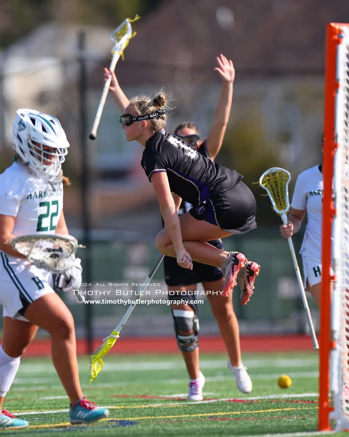 Dylan McNamara with the celly as Sayville tops Harborfields 12-5 earlier today.