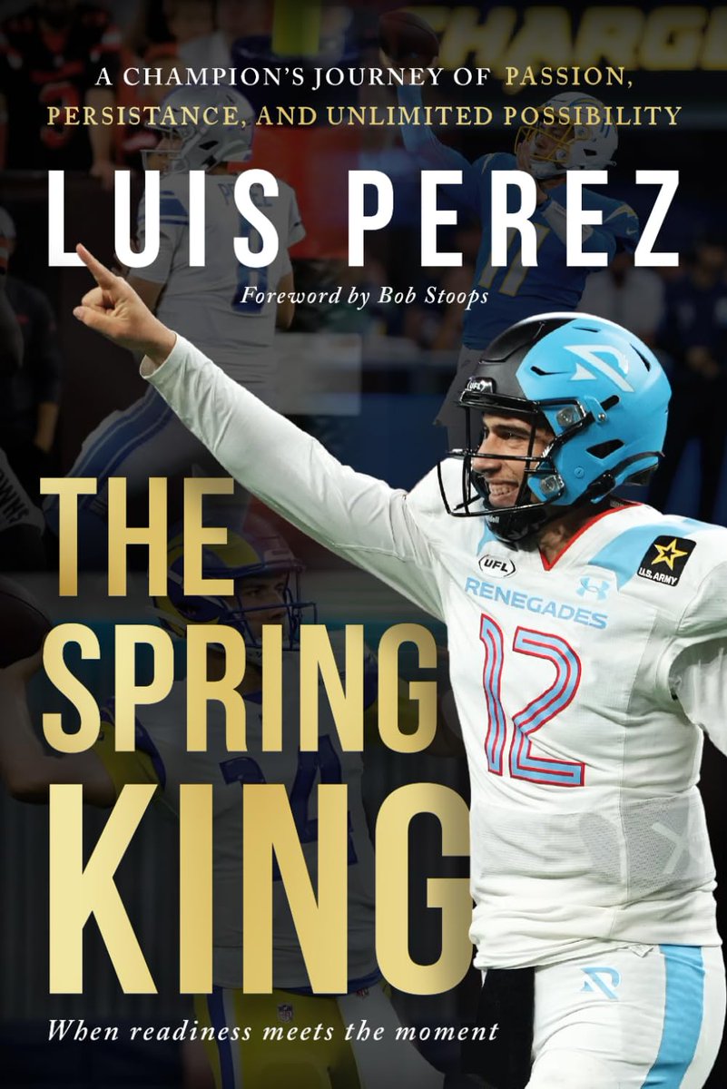 bjpickard's tweet photo. If you're enjoying #UFL opening weekend, head over to Amazon to get your copies of TWO great new football books released this month: https://t.co/DXhHpW8AnH #SpringKing #ThePickIsIn https://t.co/E2uA8gzPaU
