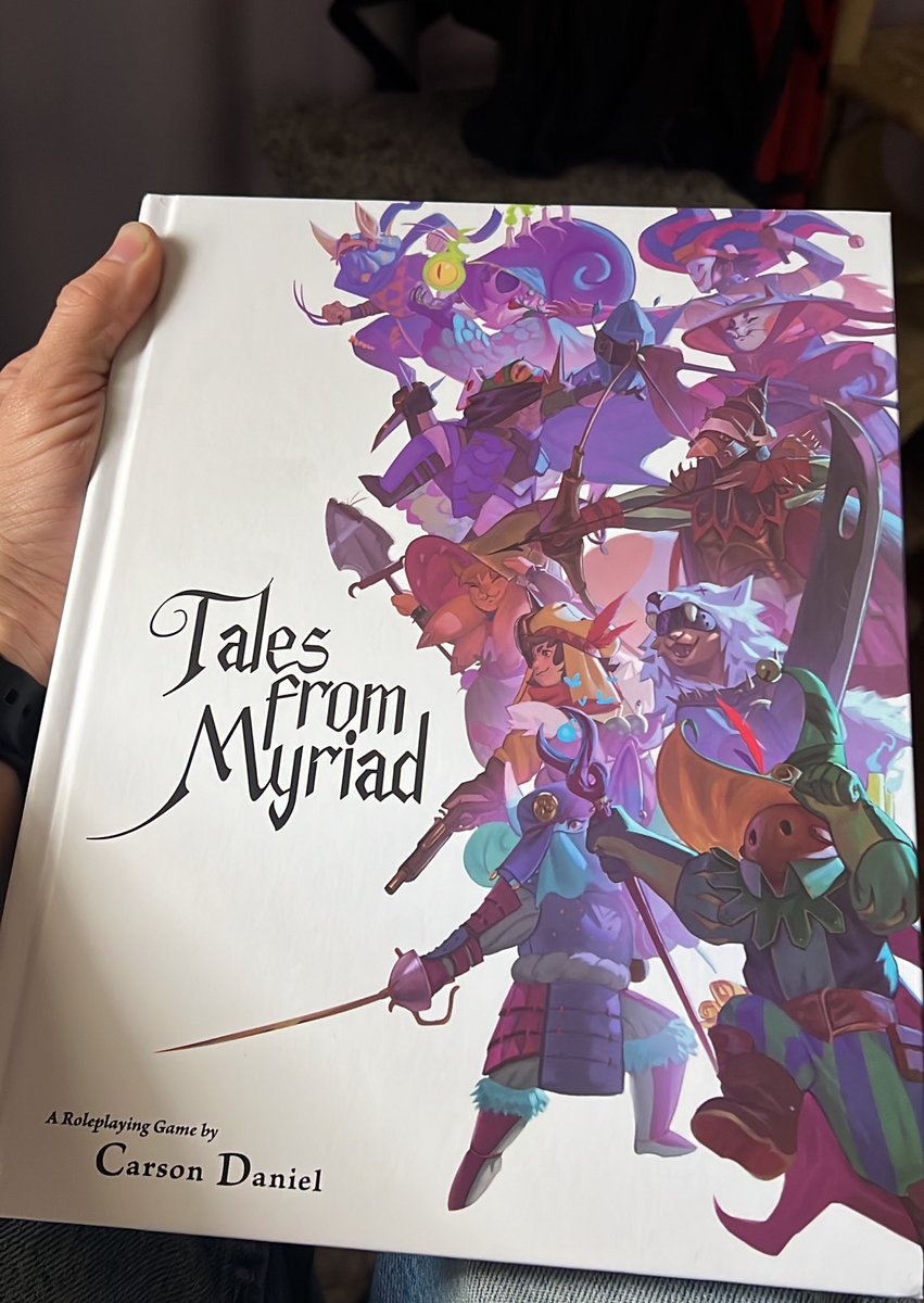 <a href="/metalweavegames/">Metal Weave Games</a> ‘s Tales from the Myriad has arrived! It looks absolutely stunning!