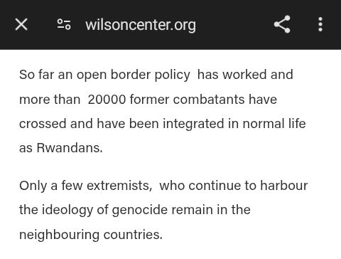 1) On 21.04.2004; President <a href="/PaulKagame/">Paul Kagame</a> delivered a reflection on the 10th Anniv. of the Genocide against Tutsi in Rwanda.

Here is a part of the transcript of his speech.

Link below:
wilsoncenter.org/publication/re…
