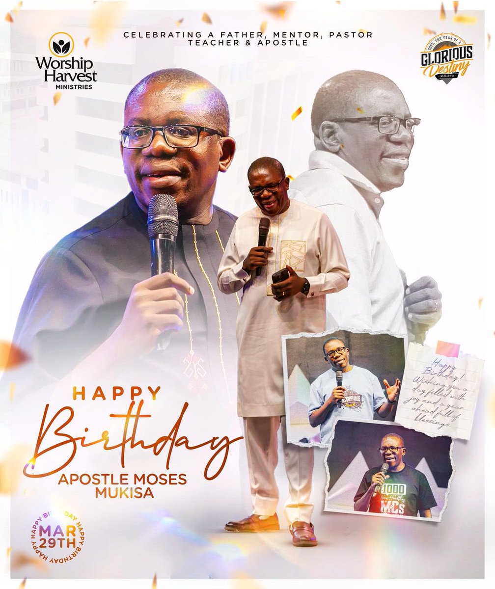 “Jesus’ first miracle was keeping the party going” 😂😂😂 So hilarious.. Ap. Mo is so funny. You are a gift! Happy Birthday Apostle!!