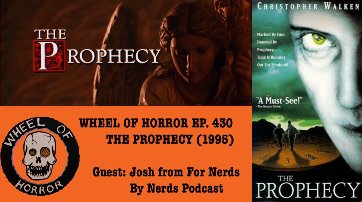 New Episode!

Today we are looking at The Prophecy, where angels battle over a soul, but honestly, we’re just here for Christopher Walken's wild hair and performance

Apple Podcast: podcasts.apple.com/us/podcast/whe…
 
Spotify: open.spotify.com/show/3HnyAISG8…
 
YouTube: youtube.com/@wheelofhorror…