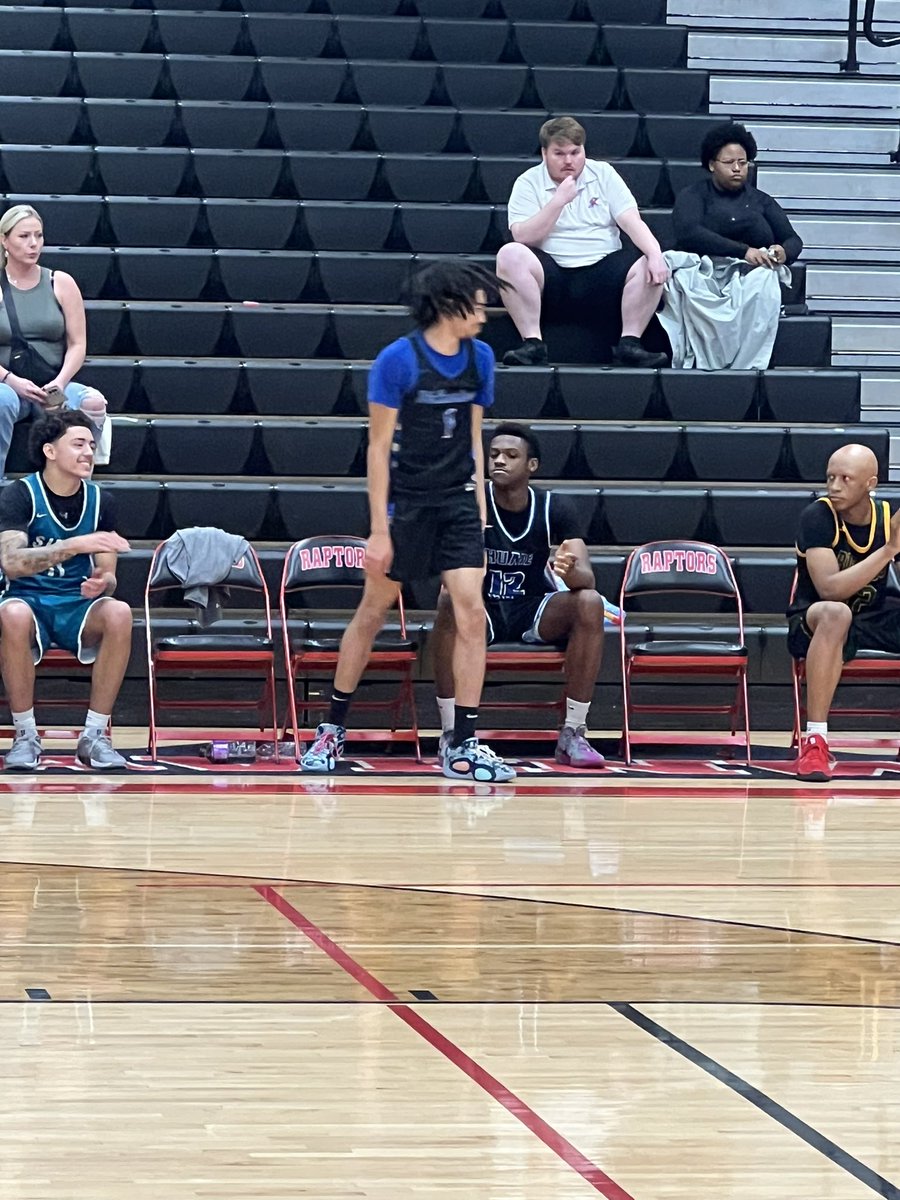 <a href="/TheLandonBryant/">Landon Bryant</a> about to get started in the <a href="/BCATHOOPS/">BCAT</a> all stars.