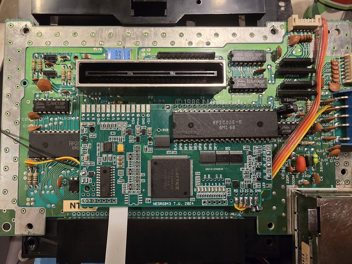 GVGmods's tweet photo. Recent #NESRGB install https://t.co/WWuWfS1JgD