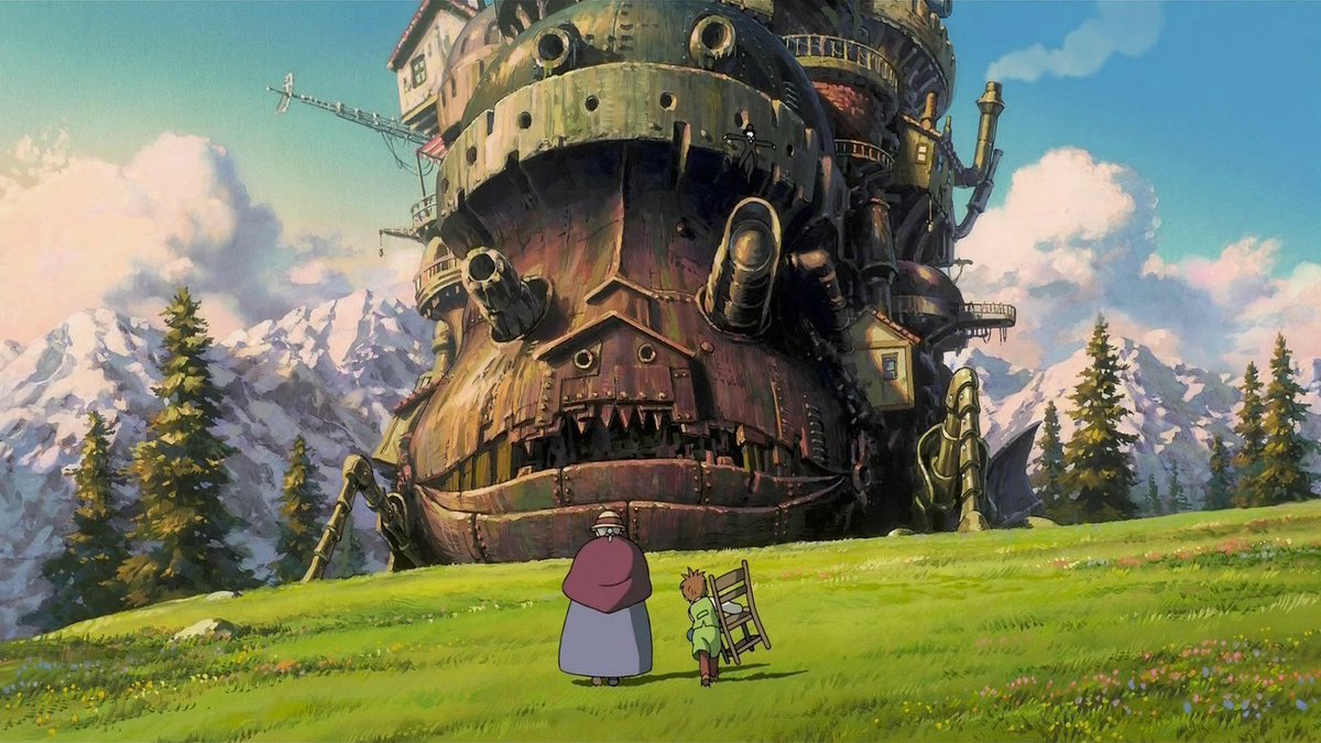 TheCinesthetic's tweet image. howl’s moving castle (2004) dir. hayao miyazaki