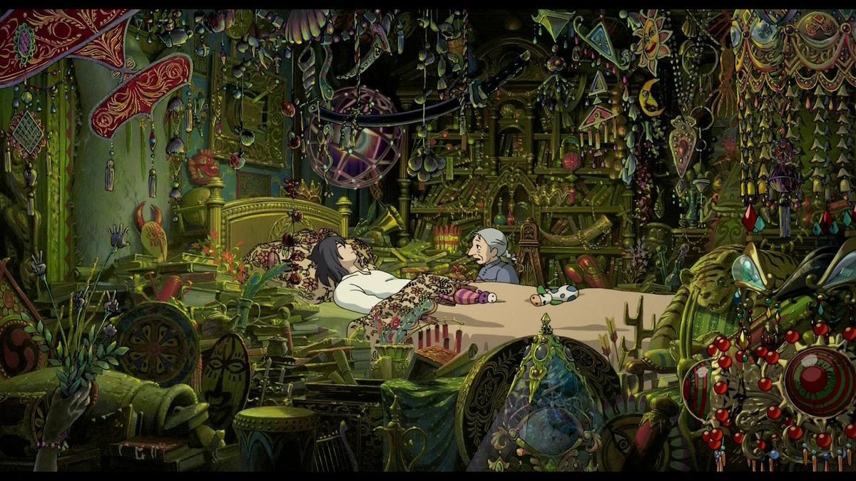 TheCinesthetic's tweet image. howl’s moving castle (2004) dir. hayao miyazaki