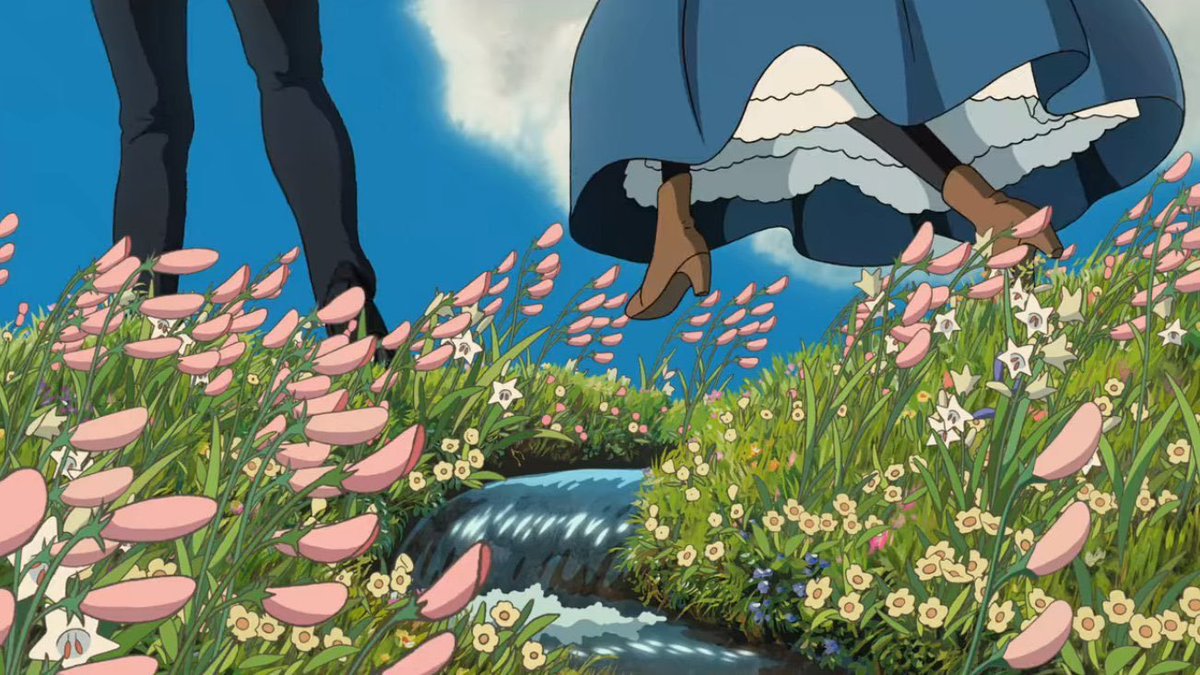 TheCinesthetic's tweet image. howl’s moving castle (2004) dir. hayao miyazaki
