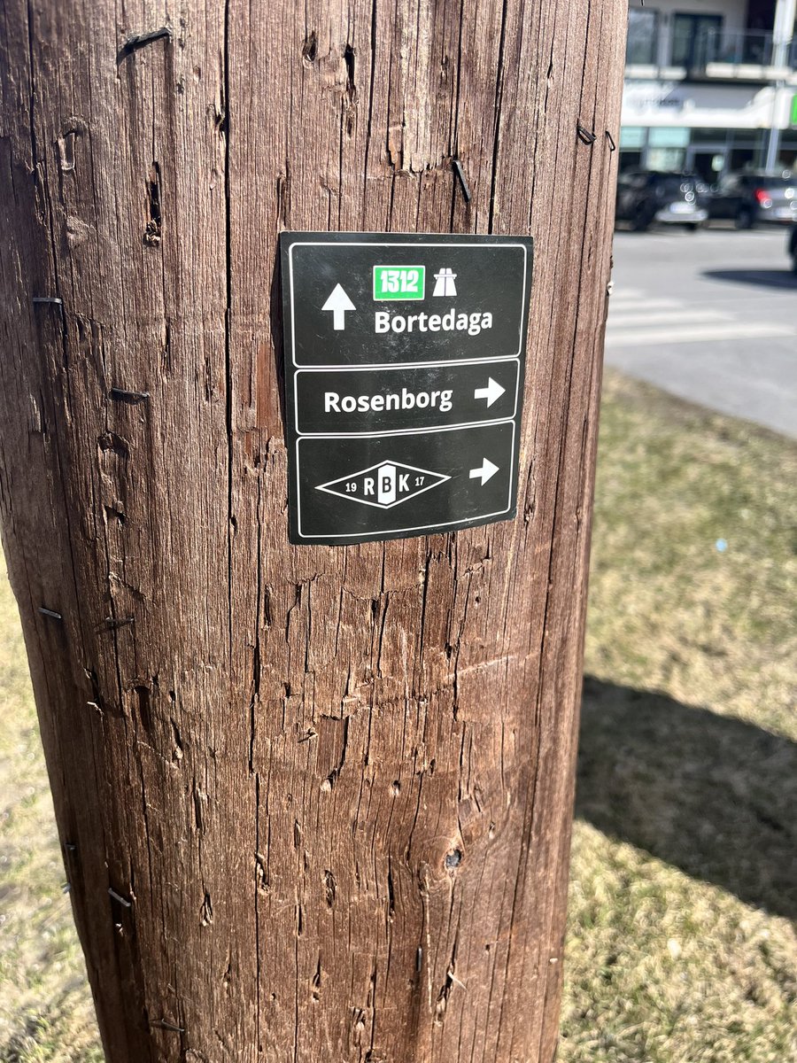 Nevø (10) på sin første RBK-kamp i ny RBK-drakt. Stor suksess både for liten og stor. Innføring i stickers fikk han også.