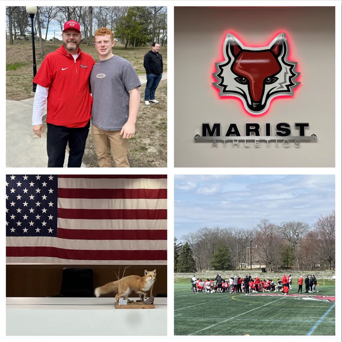 Bodie Maisano (@bodiemais) on Twitter photo Thank you for a great Junior Day visit <a href="/CoachKotlarz/">Roger Kotlarz</a> . It was awesome learning about Marist football, academics and campus.
<a href="/CoachMWillis/">Mike Willis</a>
<a href="/DFOwen_/">Owen Hartman</a>
<a href="/CoachMcGuire_/">Adam McGuire</a>
<a href="/Marist_Fball/">Marist Football</a>
<a href="/coachmanj0921/">M Singh</a> Thank you for a great Junior Day visit <a href="/CoachKotlarz/">Roger Kotlarz</a> . It was awesome learning about Marist football, academics and campus.
<a href="/CoachMWillis/">Mike Willis</a>
<a href="/DFOwen_/">Owen Hartman</a>
<a href="/CoachMcGuire_/">Adam McGuire</a>
<a href="/Marist_Fball/">Marist Football</a>
<a href="/coachmanj0921/">M Singh</a>