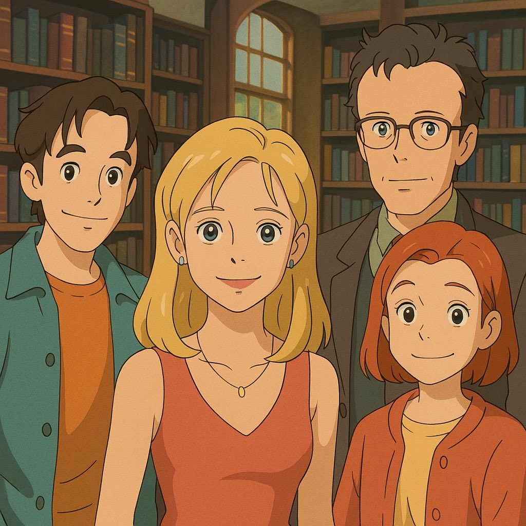 If #BuffyTheVampireSlayer was a Ghibli 
🤗💕 #BTVS #ghiblistyle