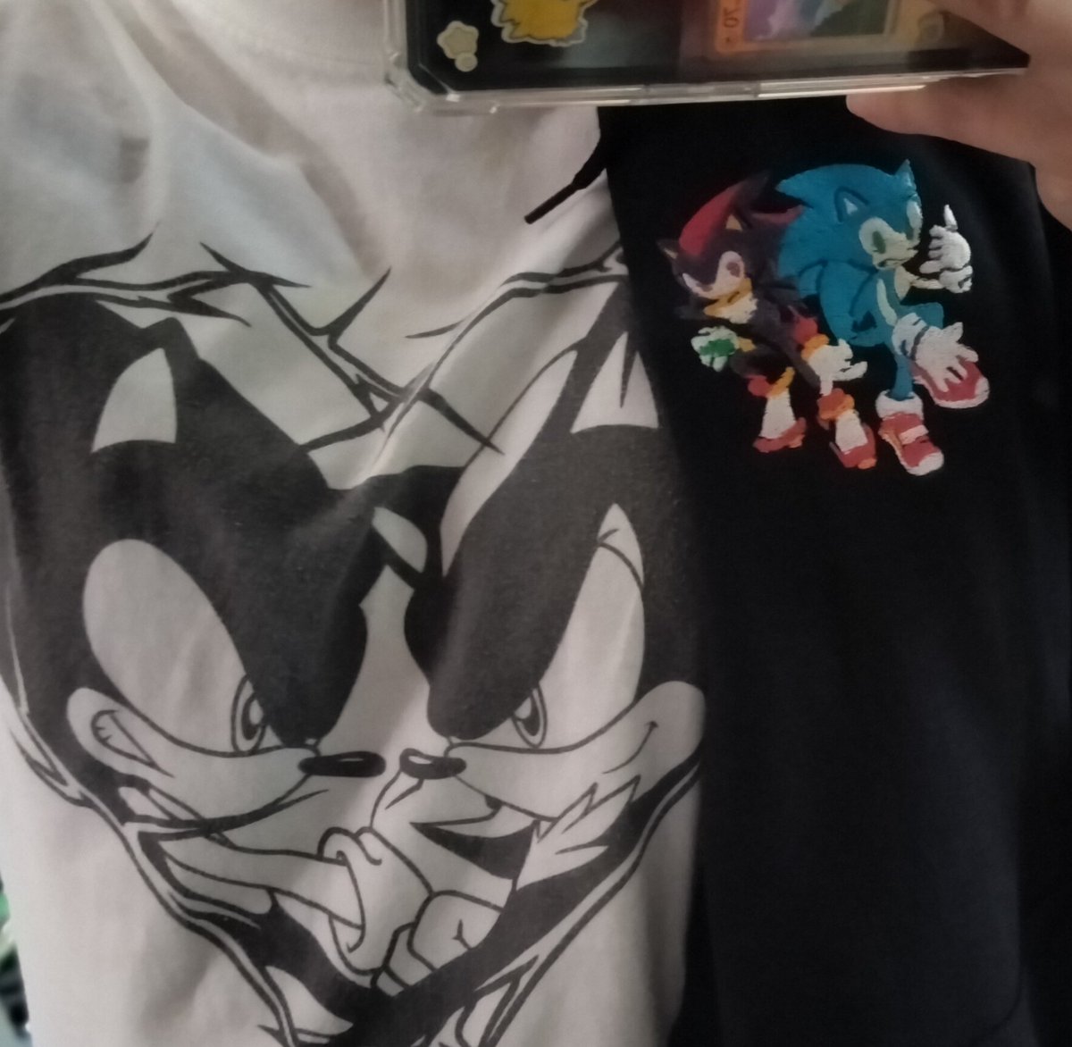 sobamunt (CEO of rozalega) (@_cosmiceternity) on Twitter photo YAAY my sweater came in! TYSM <3 <a href="/PAPi_LiMOR/">kay ☁️ silbs</a>
It's a bit too hot to wear it today , but I'll definitely be wearing it as much as I can before the weather becomes permanently warm 😋🫡♥️♥️‼️(also ironic I'm wearing the sonic and shadow shirt lol!) YAAY my sweater came in! TYSM <3 <a href="/PAPi_LiMOR/">kay ☁️ silbs</a>
It's a bit too hot to wear it today , but I'll definitely be wearing it as much as I can before the weather becomes permanently warm 😋🫡♥️♥️‼️(also ironic I'm wearing the sonic and shadow shirt lol!)