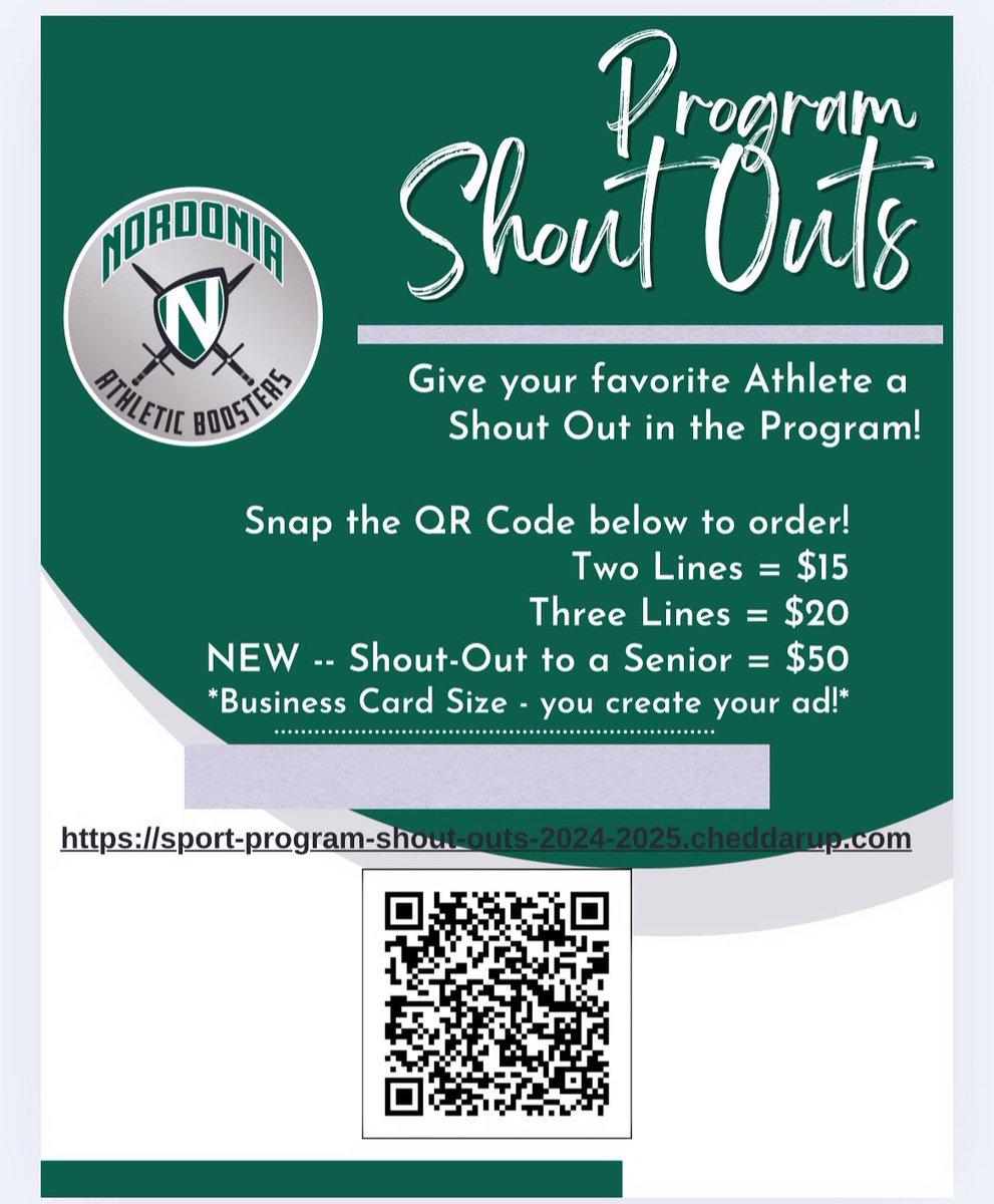 🌟submit a shout out for your favorite player in the SPRING sports program for all to see!!
•
•
•
my.cheddarup.com/c/sport-progra…