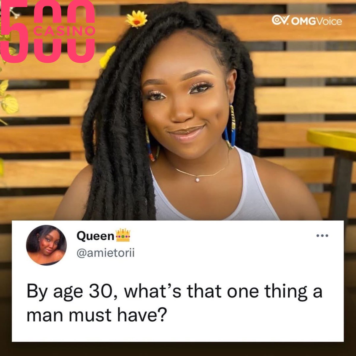 Dear man what's that one thing that you must have?