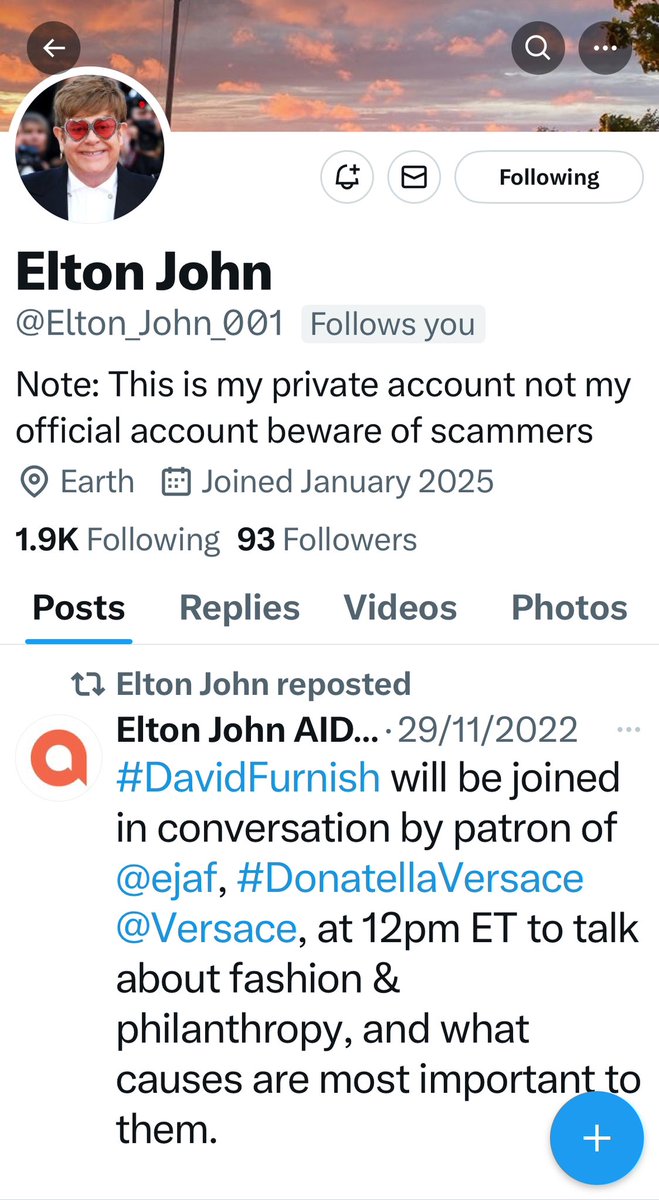 Hello X - is this a real account?