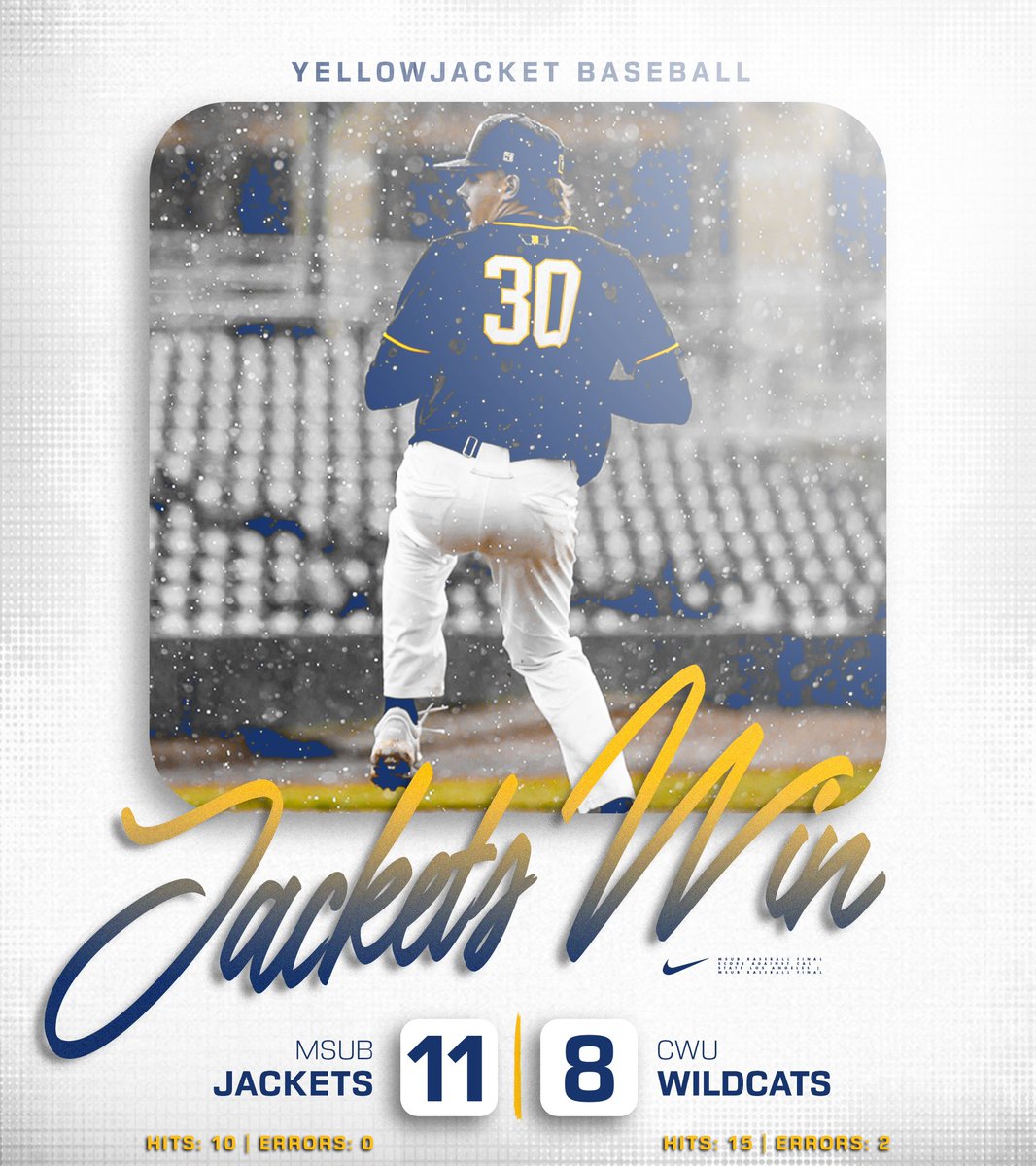 MSUB Baseball tweet media