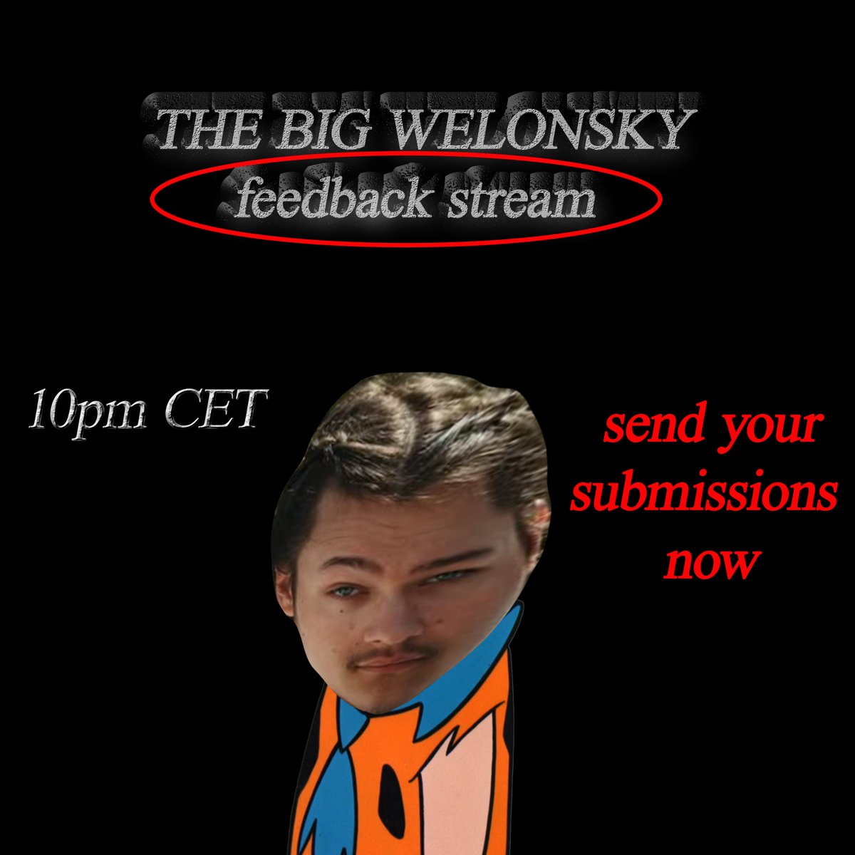 FEEDBACK STREAM ON TWITCH IN 24 HOURS!

docs.google.com/forms/d/e/1FAI…