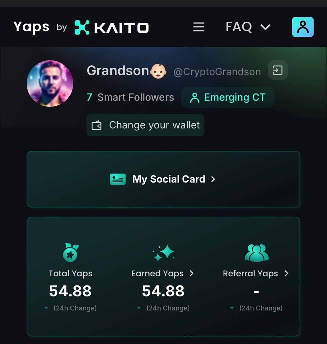 CryptoGrandson's tweet photo. Gyap my friend !
Let’s continue growing and grab more $yaps together 🤝
Following back everyone ! https://t.co/BK5KZtNo2E