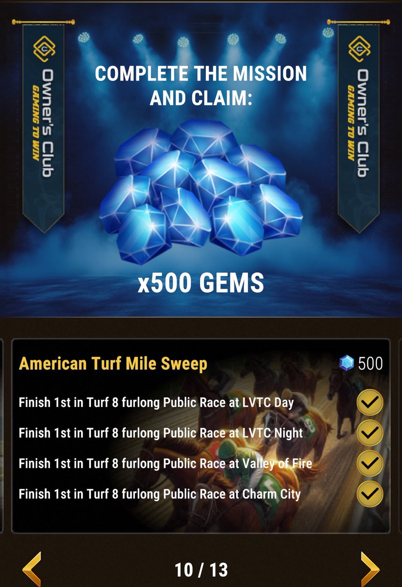 MajesticColt's tweet image. Knocking missions out… Come join the fun with my referral and throw some hay rfer.al/uybYhB_UTjitV #GiddyUp #RaceToWin #PlayToEarn #IGGT #Web3Gaming #NFTSports