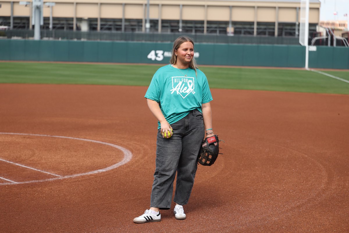 Texas A&M Softball (@aggiesoftball) on Twitter photo Honored to have <a href="/carterspexarth/">Carter Spexarth</a>, current Aggie Softball team academic advisor, former Mississippi State softball player and teammate of Alex Wilcox throw out today's first pitch.
Today, we celebrate Alex's life, her legacy, and the impact she continues to make.
#AllforAlex | Honored to have <a href="/carterspexarth/">Carter Spexarth</a>, current Aggie Softball team academic advisor, former Mississippi State softball player and teammate of Alex Wilcox throw out today's first pitch.
Today, we celebrate Alex's life, her legacy, and the impact she continues to make.
#AllforAlex |