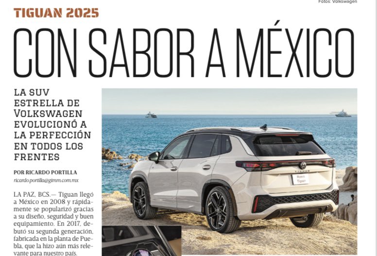 El director de mercadotecnia de <a href="/Volkswagen_MX/">Volkswagen México</a> nos habla del #NuevoTiguan 2025 y su controvertido motor 1.4 litros de 150 hp: youtu.be/22VNU6AnEnQ?si…