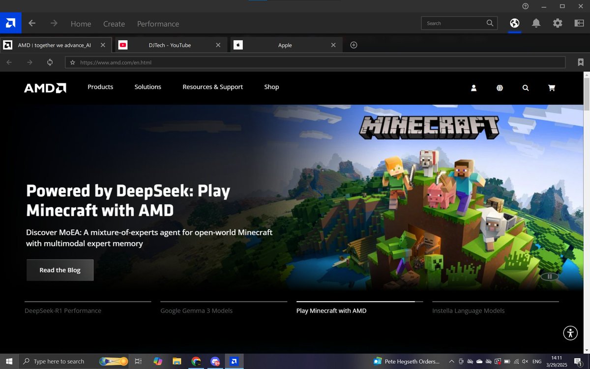 to this day I still don't understand why AMD's graphics driver software has a built-in web browser