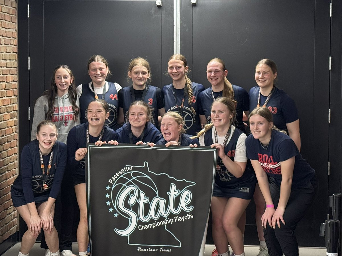 3rd place in the 9th grade Pacesetter Girls State basketball championships! Great to have our 8th and 9th graders playing together again!

Win vs East Central
Loss vs MIB- MIB won the tourny
Win vs Warroad