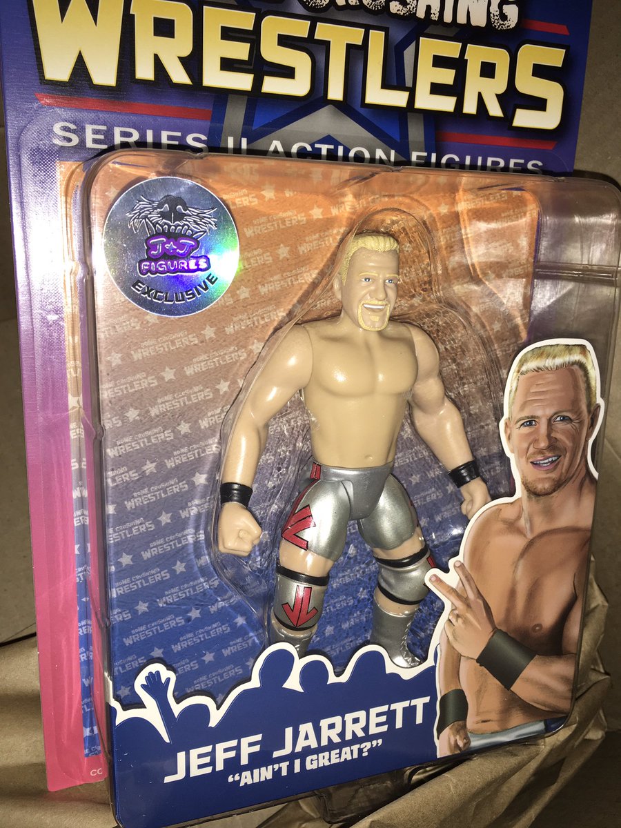Vintage Jakks BCA (@vintagejakksbca) on Twitter photo <a href="/figcollections/">Figure Collections</a> Received my <a href="/jandjfigures/">J + J Figures</a> exclusive BCW Jeff Jarrett figures today! This version of ‘99 Double J is limited to a run of 300. <a href="/figcollections/">Figure Collections</a> has given us the red attire BCA figure fans always wanted back then - without a tank top shirt mold or Owen Hart head sculpt in sight. <a href="/figcollections/">Figure Collections</a> Received my <a href="/jandjfigures/">J + J Figures</a> exclusive BCW Jeff Jarrett figures today! This version of ‘99 Double J is limited to a run of 300. <a href="/figcollections/">Figure Collections</a> has given us the red attire BCA figure fans always wanted back then - without a tank top shirt mold or Owen Hart head sculpt in sight.