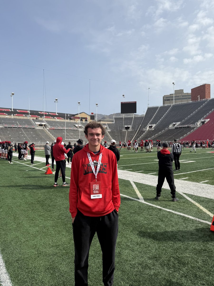 Tanner Pidwell (@pidwelltanner) on Twitter photo Had a great time <a href="/Utah_Football/">Utah Football</a> during their spring practice today! Thank you <a href="/ShaneSmithUtah/">Shane Smith</a> for having me out! I really enjoyed reviewing film with <a href="/JakeCookus/">Coach Jake Cookus</a> and am leaving with some great pointers and things to work on this spring! Can’t wait to be back!
<a href="/Chris_Sailer/">Chris Sailer Kicking</a> Had a great time <a href="/Utah_Football/">Utah Football</a> during their spring practice today! Thank you <a href="/ShaneSmithUtah/">Shane Smith</a> for having me out! I really enjoyed reviewing film with <a href="/JakeCookus/">Coach Jake Cookus</a> and am leaving with some great pointers and things to work on this spring! Can’t wait to be back!
<a href="/Chris_Sailer/">Chris Sailer Kicking</a>