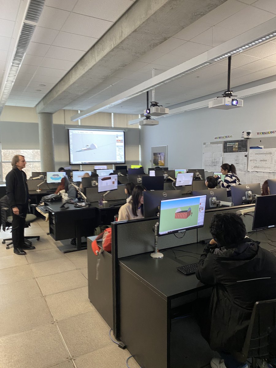 ChairCCABES's tweet photo. Welcome @toscifair to the @CentennEDU Morningside Campus! We’re excited to host over 300 @toscifair participants today, performing exciting and interactive workshops in our applied science and architecture labs! https://t.co/6BJY2GMlQC