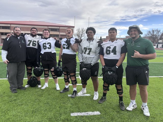 Coach Nic Olney (@coacholney) on Twitter photo Great first day of spring ball yesterday. Great group in the OL room to coach. Thank you <a href="/CoachGallasASU/">Coach Levi Gallas</a> for this opportunity. <a href="/asugrizzliesfb/">Adams State Football</a> Great first day of spring ball yesterday. Great group in the OL room to coach. Thank you <a href="/CoachGallasASU/">Coach Levi Gallas</a> for this opportunity. <a href="/asugrizzliesfb/">Adams State Football</a>